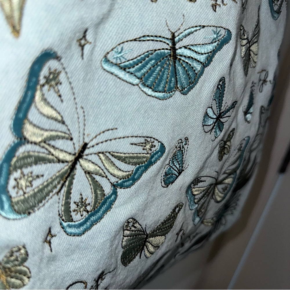 Never used Debut Butterfly Embroidered Taylor Swift Tote Bag - Picture 11 of 12